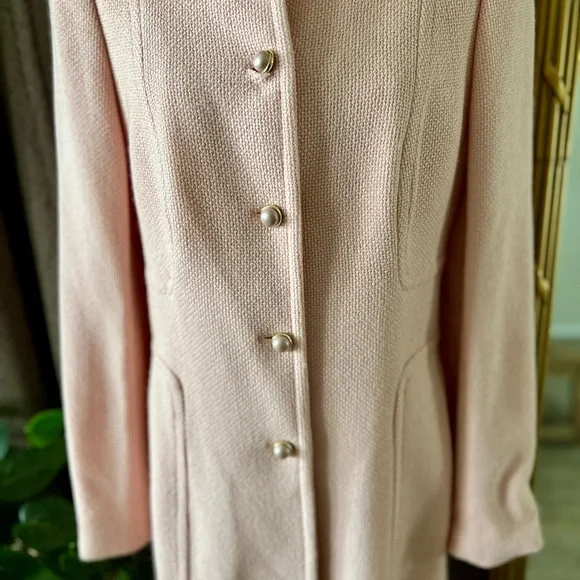 Escada Wool Pink Coat Size 42